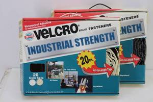 lot 23 image: (2) Boxes Velcro