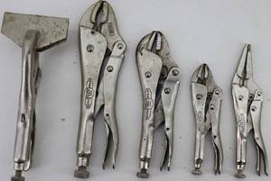 lot 48 image: Set of Vise Grips