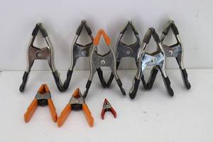 lot 54 image: Metal Clamps