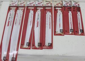 lot 64 image: Milwaukee Sawzall Blades