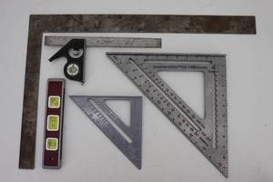 lot 80 image: Squares, Speed Squares & Level