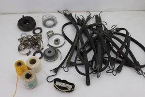 lot 110 image: Rubber Straps, String, Wire & Strapping