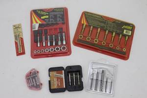 lot 124 image: Tap & Die Sets & Bit Extenders