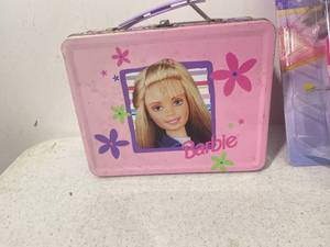 Barbie Lunch box and Ice Skater Barbie