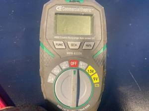 Commercial Electric Multi Meter