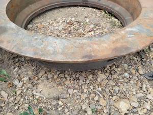 lot 10 image: Cast Iron Fire Ring