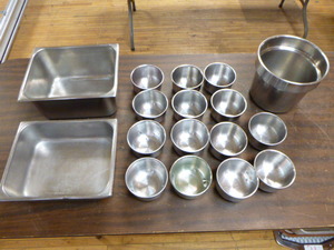 lot 22 image: Bowls and Pans