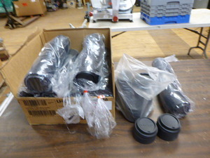 lot 28 image: Hold & Go Black Plastic Coffee Cup Lids