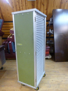 lot 127 image: Cres-Cor Mobile Enclosed Cabinet