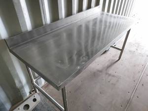 lot 25 image: Stainless Steel Table