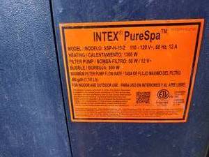 lot 48 image: Intex Pure Spa