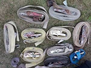 lot 55 image: Heavy Duty Tie Down Straps