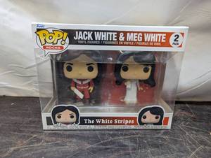 White Stripes Funko Pops