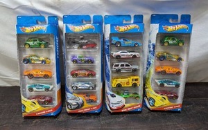 Four Sets Of Hot Wheels 5-Packs