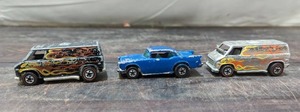 Three Vintage Hot Wheels