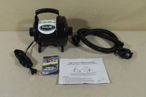 lot 9 image: High Pressure Electric Air Pump By Rave Sports