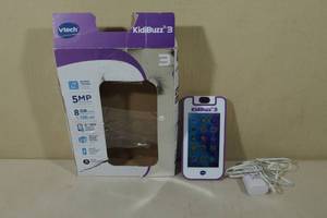 lot 25 image: VTech KidiBuzz 3 Purple Smart Device