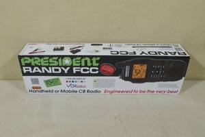 lot 33 image: President Randy FCC Handheld or Mobile CB Radio