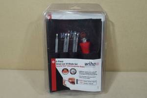 lot 35 image: Wiha 6-Piece Drive-Loc VI Blade Set