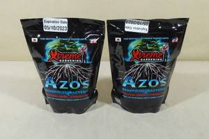 lot 48 image: 2 12oz Xtreme Gardening Azos Beneficial Bacteria