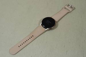 lot 128 image: Samsung Galaxy Watch 4 40mm with GPS Pink Band