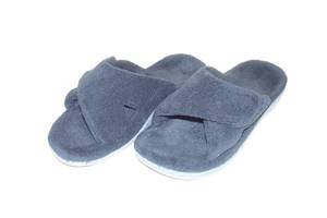 lot 129 image: Vionic Womens Plush Slipper Sandals -Size 7