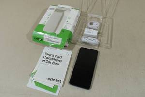 lot 131 image: Cricket Galaxy A12 Smartphone