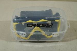 lot 158 image: Cressi Pano 3 Swim Mask -YelloBlack