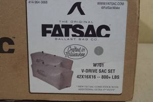lot 166 image: Fly High Fat Sac Pro X Ballast V-Drive Sac Set- 42 x 16 x 16 - 800lbs