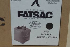 lot 168 image: Fat Sac Pro X Fat Brick -16x16x16 - 155lbs