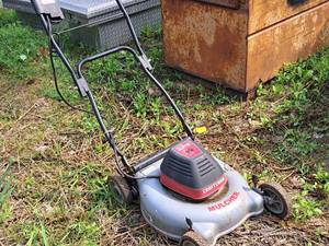 lot 1015 image: Craftsman 19-cut Electric Mulcher Push Lawn Mower 247.370251