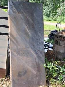 lot 1033 image: Metal Table Top 71x30