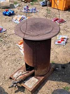 lot 1142 image: LP Direct Fired Construction Heater 341G