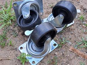 lot 1174 image: Lot of (3) 2-34 Caster Wheels (New)