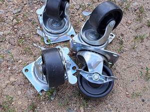 lot 1176 image: Lot of (4) 2-34 Caster Wheels (New)