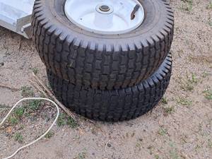 lot 1187 image: Lot of (2) 6-12 13x5.00 Utility Wheel on Rim