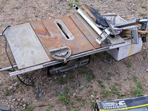 lot 1195 image: Toolkraft 10 Table Saw with Accessories