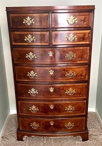 lot 5 image: Gorgeous Highboy Chest of Drawers