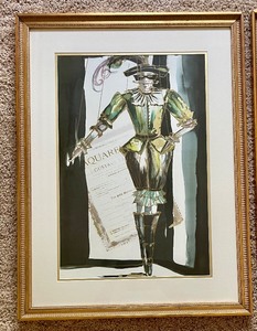 lot 101 image: Jutta Ritter-Scherer Embellished Offset Lithograph Framed Prints