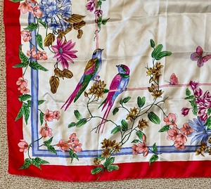 lot 122 image: Colorful Christian Dior Scarf