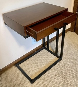 lot 157 image: Tuck Under Petite Accent Table