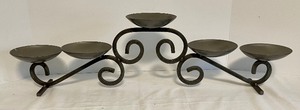 lot 175 image: Two Metal Candle Holders