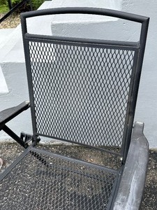 lot 185 image: Metal Folding Chair