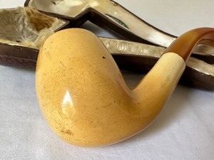 lot 160 image: Vintage Vienna Meerschaum Tobacco Pipe