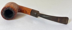 lot 86 image: Vintage Shalom Straight Grain Freehand Tobacco Pipe