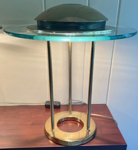 lot 17 image: Pair of Table Lamps by Robert Sonneman for George Kovacs