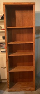 lot 44 image: Adjustable Wooden Shelf