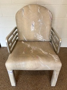 lot 65 image: Set of Eight Contemporary Style Dining Room Chairs