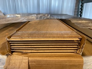 lot 83 image: 13 boxes Laminate Oak Flooring - 178 SQ FT