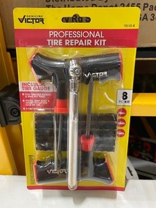 lot 101 image: 3 New Genuine Victor Professional Tire repair Kit